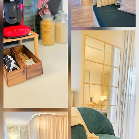 La Parenthese Du Baillet - New Studio, Parking, Cdg Lägenhet Drancy